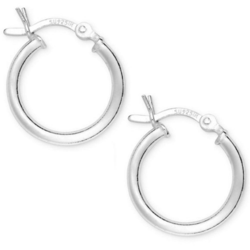 NWT Giani Bernini Sterling Silver Hoops